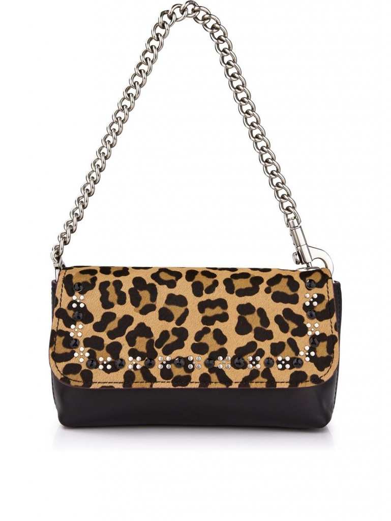Very Exclusive Marc by Marc Jacobs Palladium Leopard Clutch