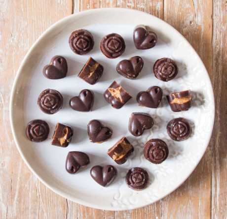 Ella Woodward salted vanilla almond butter cups