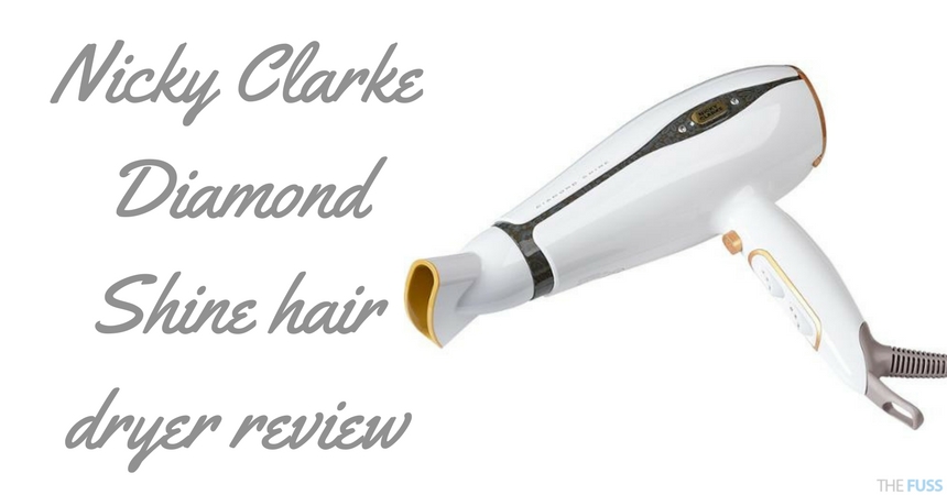 Nicky Clarke Diamond Shine Hair Dryer Review TheFuss.co.uk