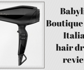 Babyliss Boutique salon 2400w ac italian dryer review TheFuss.co.uk