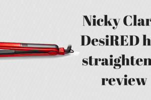 Nicky Clarke DesiRED hair straightener review TheFuss.co.uk