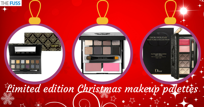 Limited edition Christmas makeup palettes TheFuss.co.uk