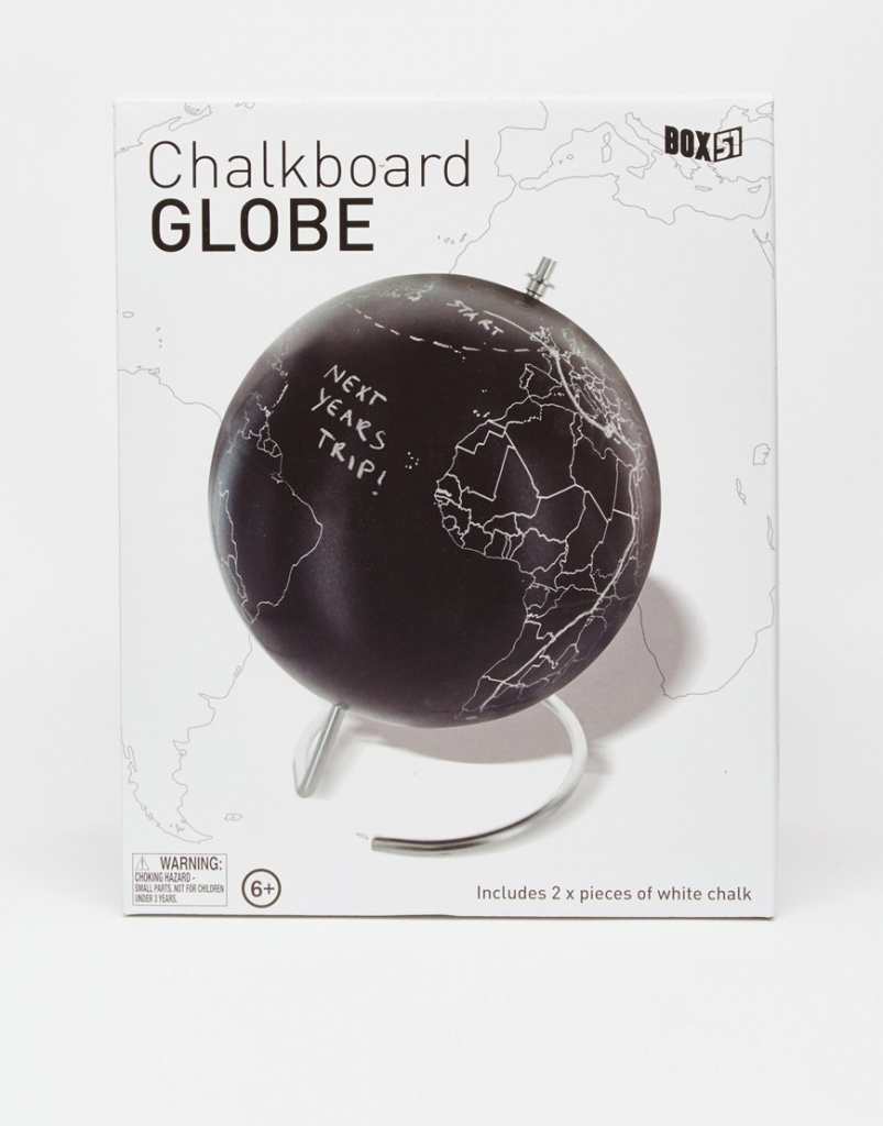Chalkboard Globe
