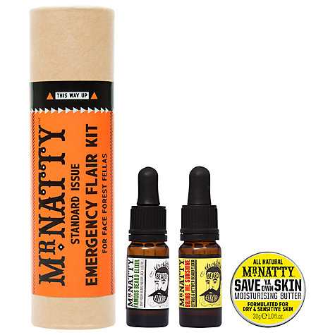 Mr Natty Emergency Flair Kit Beard Gift Tube