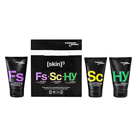 Scaramouche and Fandago Men's Skin Triple Pack Gift Set