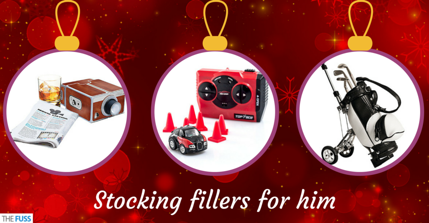 Stocking fillers for him TheFuss.co.uk