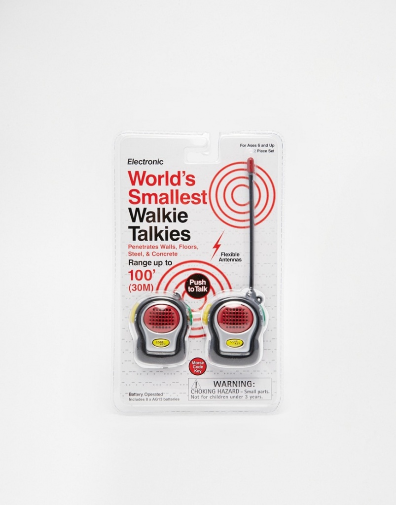 Worlds Smallest Walkie Talkie