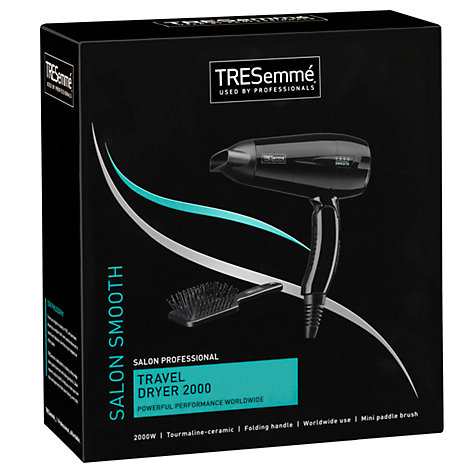 Tresemme Travel hair dryer review TheFuss.co.uk