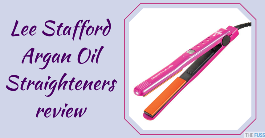 Lee Stafford Argan Oil Straighteners review TheFuss.co.uk