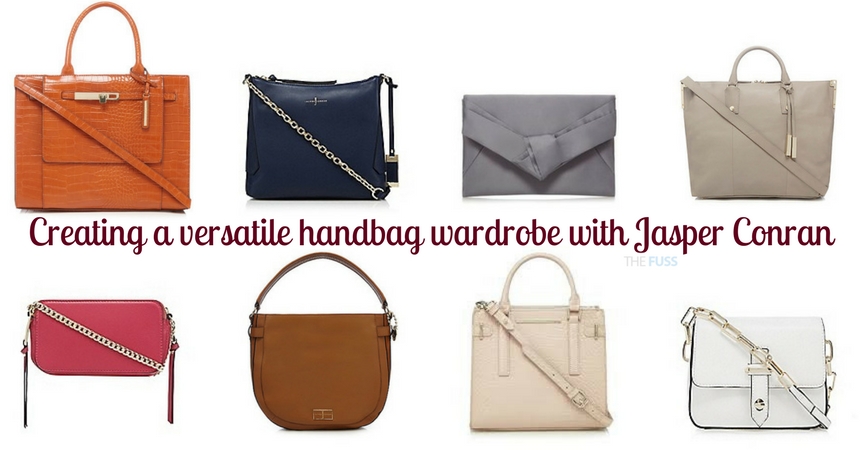 Creating a versatile handbag wardrobe with Jasper Conran TheFuss.co.uk