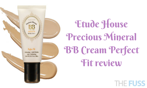 Etude House Precious Mineral BB Cream Perfect Fit review TheFuss.co.uk