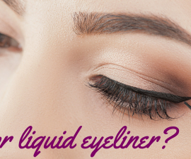 Gel or liquid eyeliner? TheFuss.co.uk