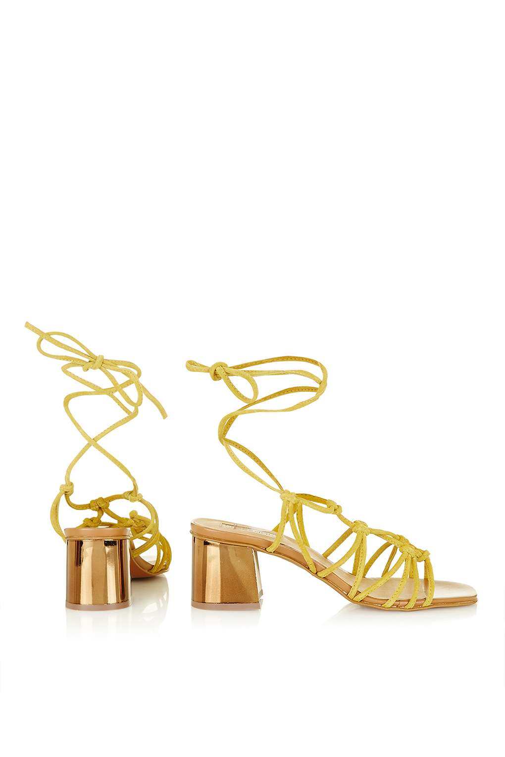 NAPOLI Knotted Heeled Sandals
