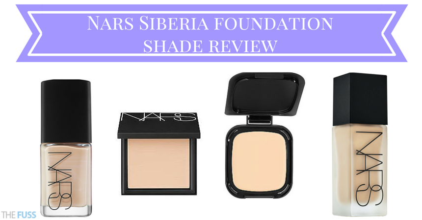 Nars Siberia foundation shade review TheFuss.co.uk