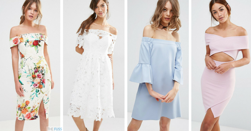 The off-the-shoulder dresses your wardrobe needs TheFuss.co.uk