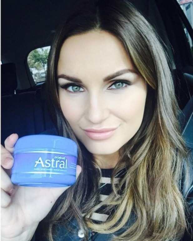 Sam Faiers declares her love from Astral cream on Instagram TheFuss.co.uk