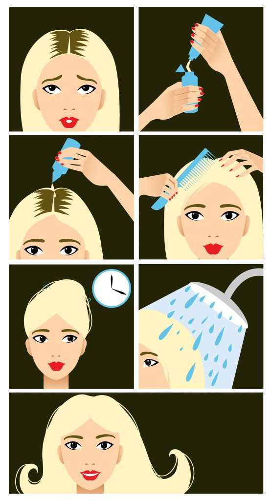 How to bleach your roots at home The Fuss