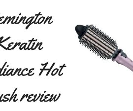 Remington Keratin Radiance Hot Brush Review TheFuss.co.uk