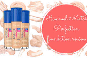 Rimmel Match Perfection foundation review TheFuss.co.uk