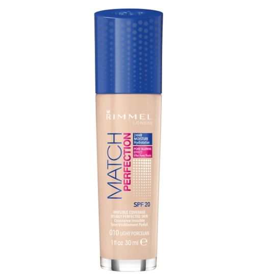 Rimmel Match Perfection foundation review TheFuss.co.uk