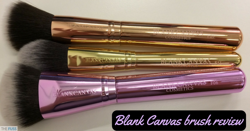 Blank Canvas Brush Review TheFuss.co.uk