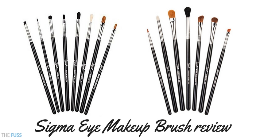 Sigma Eye Makeup Brush Review TheFuss.co.uk