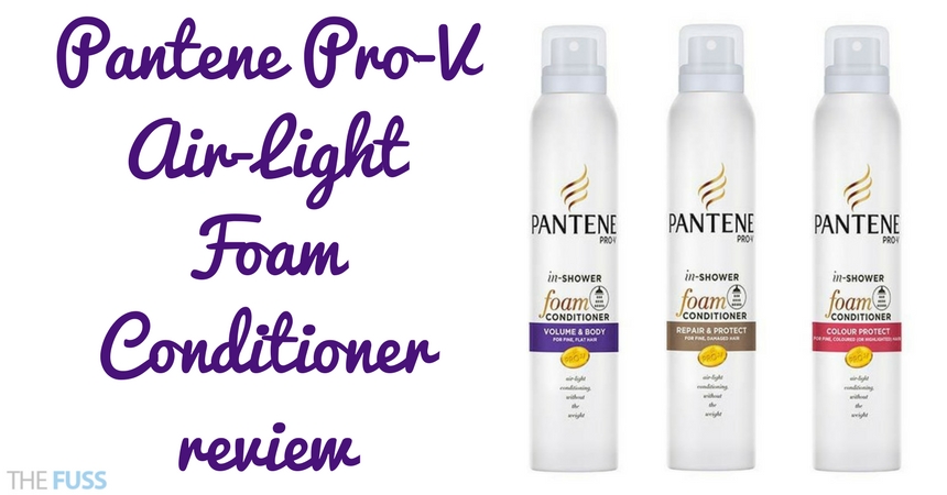 Pantene Pro V Air Light Foam Conditioner Review TheFuss.co.uk