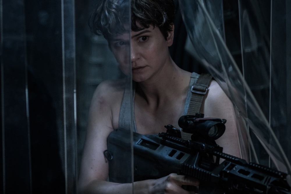 Katherine Waterston stars in Alien: Covenant this week TheFuss.co.uk