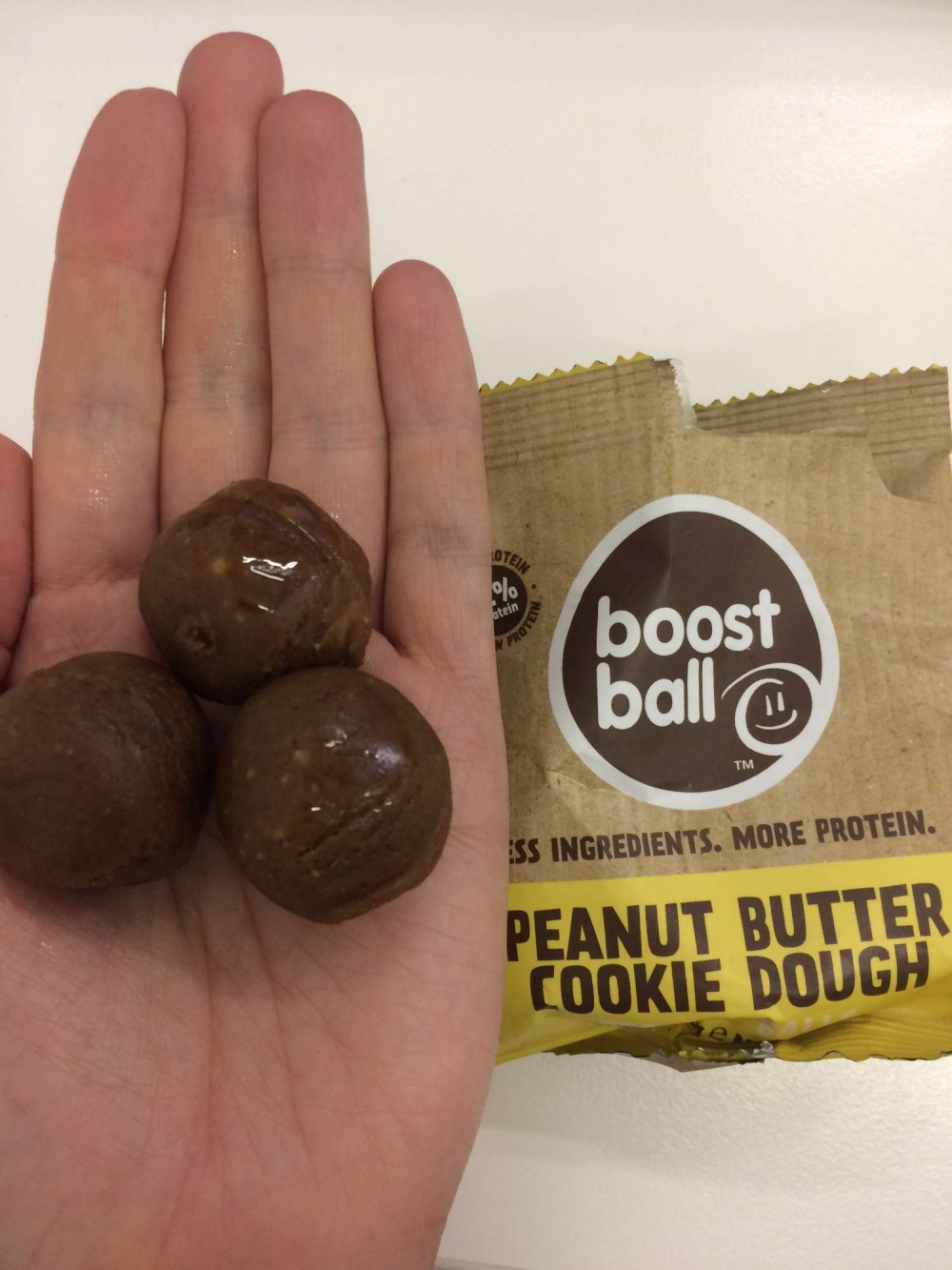 Boostball Peanut Btter Cookie Dough Review TheFuss.co.uk