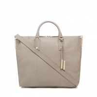 J By Jasper Conran Taupe Large Leather Tote Ba