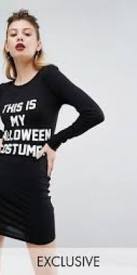 Boohoo Halloween Bodycon Dress