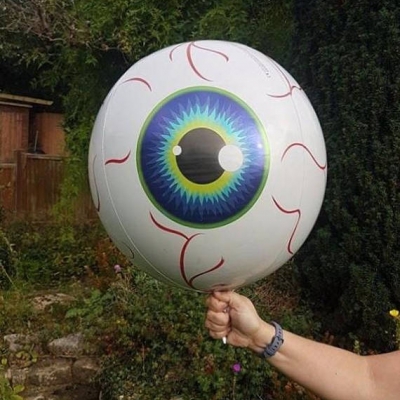 16 Inch Orbz Halloween Eyeball Foil Balloon