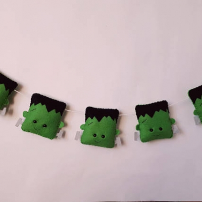 Halloween Monster Bunting
