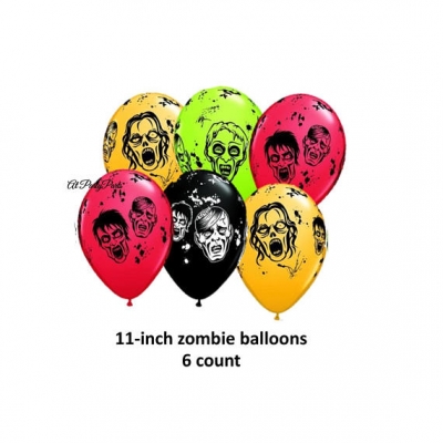 Halloween Zombie Balloons