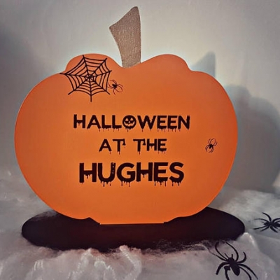 Personalised Halloween Decoration