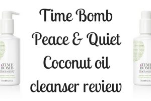 Time Bomb Peace & Quiet Coconut Oil Cleanser Review TheFuss.co.uk