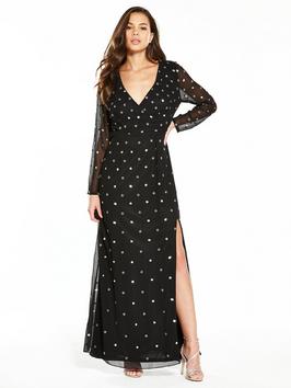 V By Very Embellished Beaded Maxi Dress