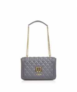 LOVE MOSCHINO Quilted Logo Shoulder Bag