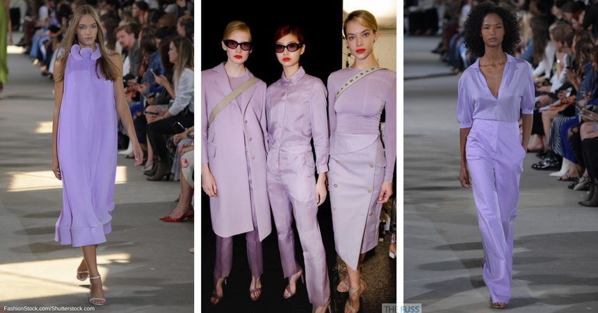 Lilac Fashion Trend For SS18