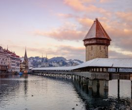 Lucerne, one of the must-see destinations in Europe